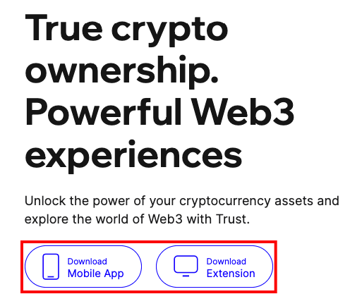 在BNB智能链(BSC)中关联Trust Wallet钱包